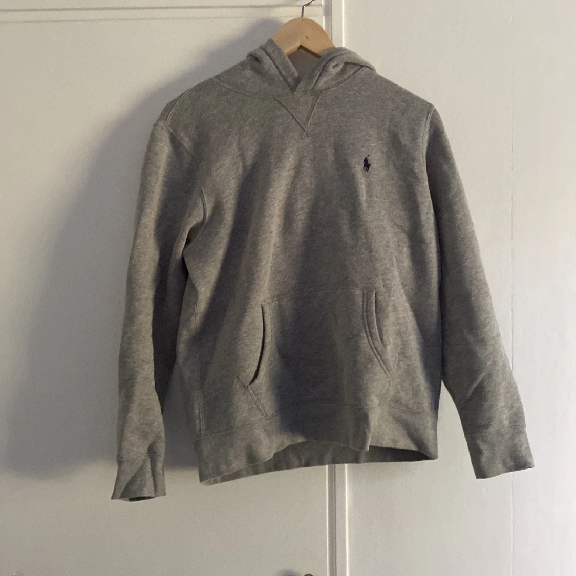 Grå hoodie från Polo Ralph Lauren