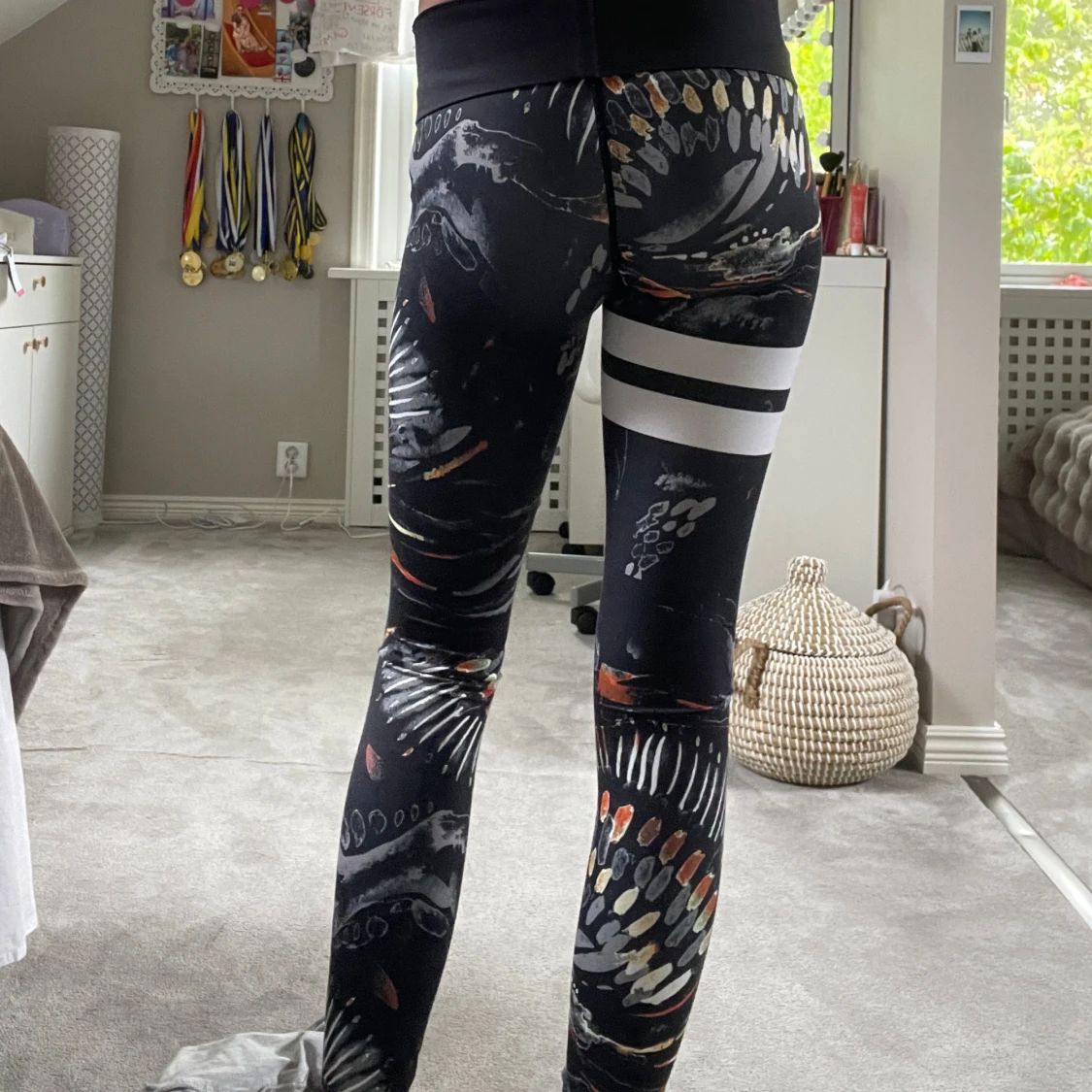 Stronger leggings med mönster XXS - 1