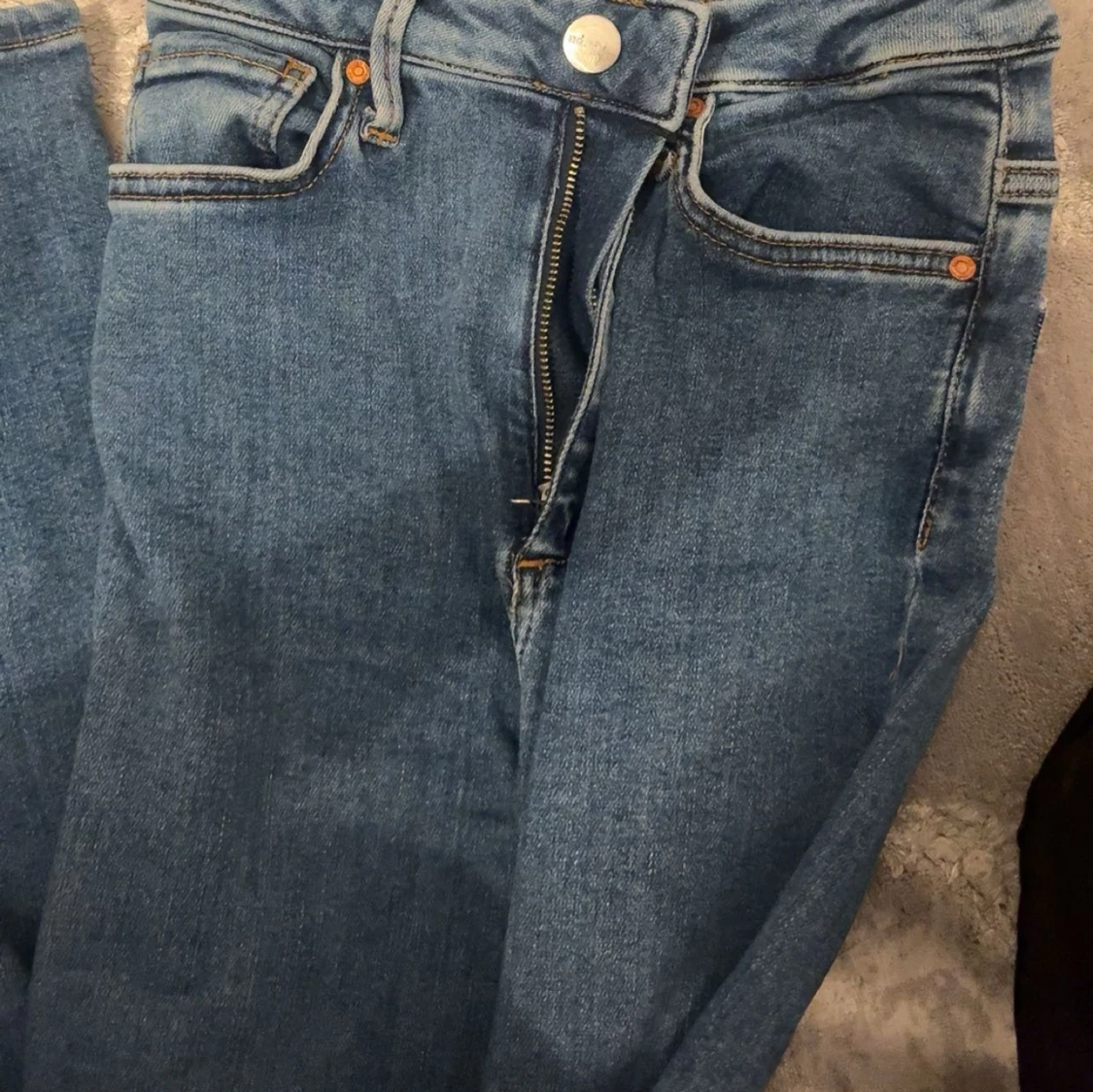 Blå Peachy Flare jeans XS - 1