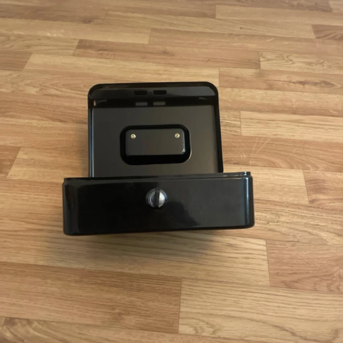 Svart plånboksbox med handtag - 3