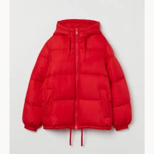 Röd vinterjacka - Säljer denna jätte mysiga röda jackan från H&M, eftersom den inte kommer till någon användning.💗Den är varm och skön, vilket passar perfekt till både vintern och våren. Den är dessutom slutsåld på hemsidan i alla storlekar.💗 Ordinarie pris är 549kr