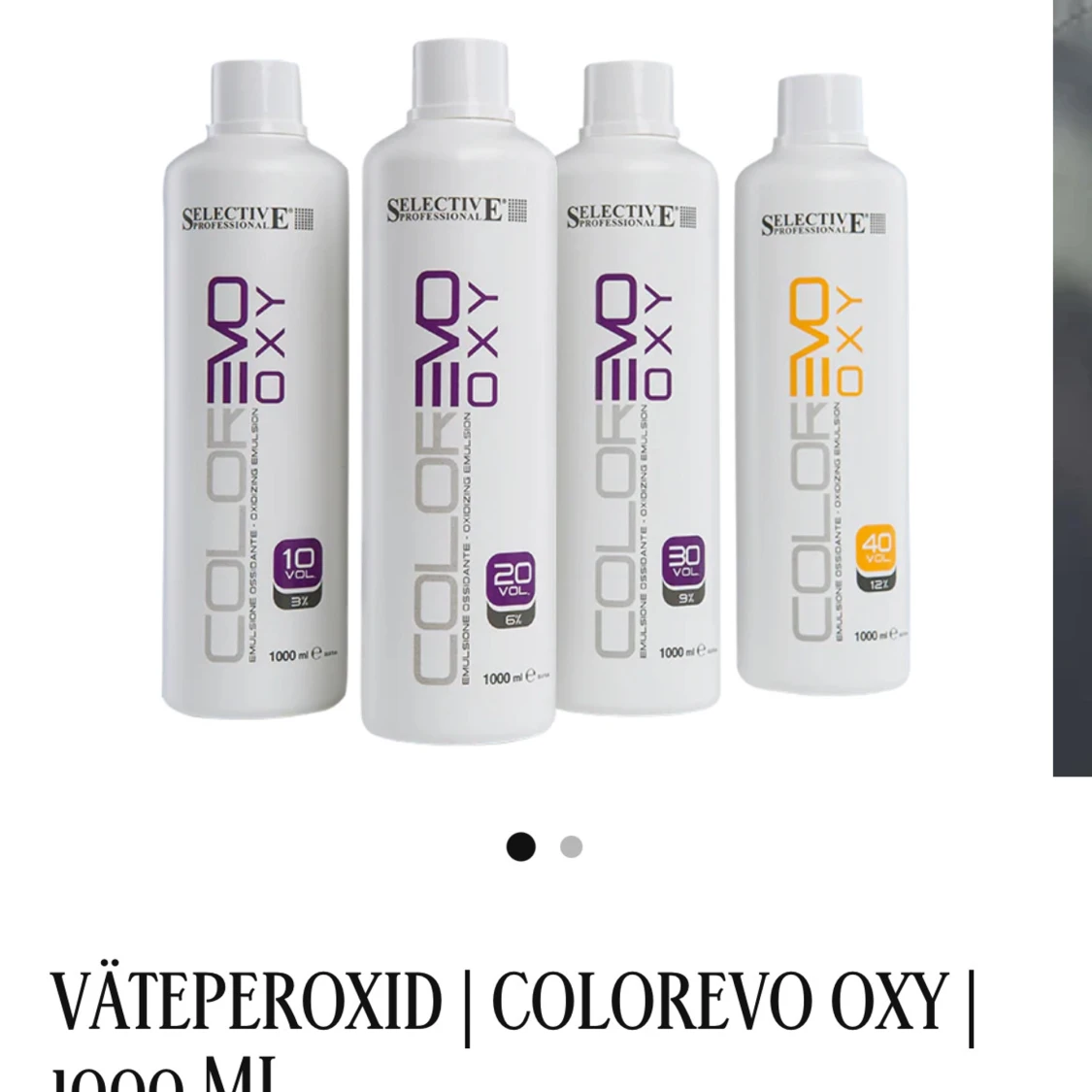 Decolorvit blekningspulver & väteperoxid - 1