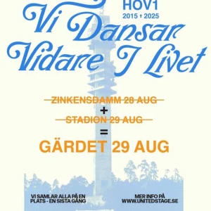 Hov1 biljetter - Säljer 2 st biljetter till Gärdet den 29 augusti då jag tyvvär har fått förhinder 💕💕hör av er för frågor