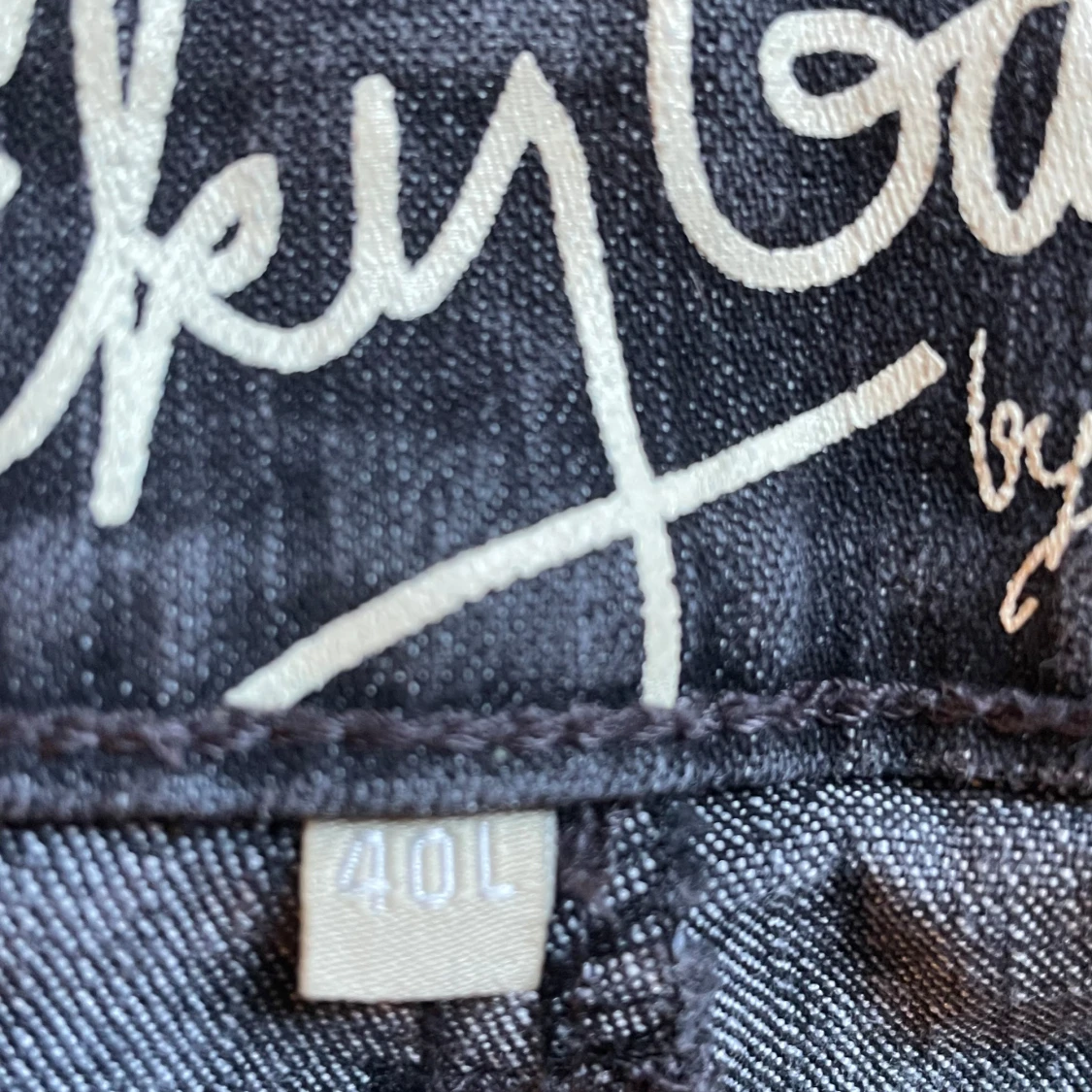 Grå jeansbyxor från Kapp Ahl - 1