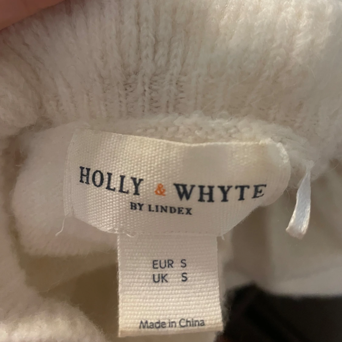 Vit stickad tröja Holly & Whyte - 1