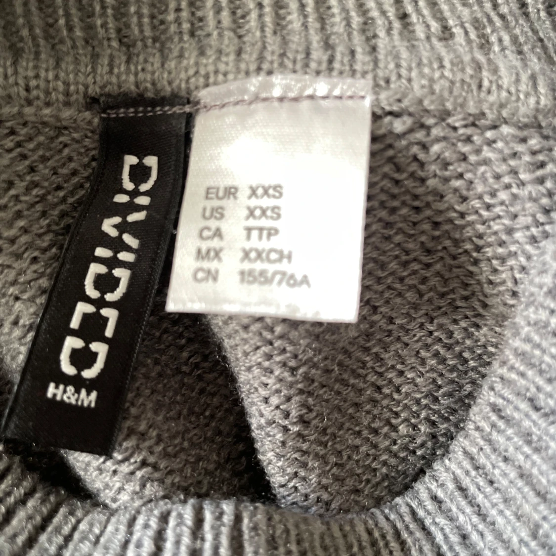 Randig croppad tröja från H&M Divided - 1