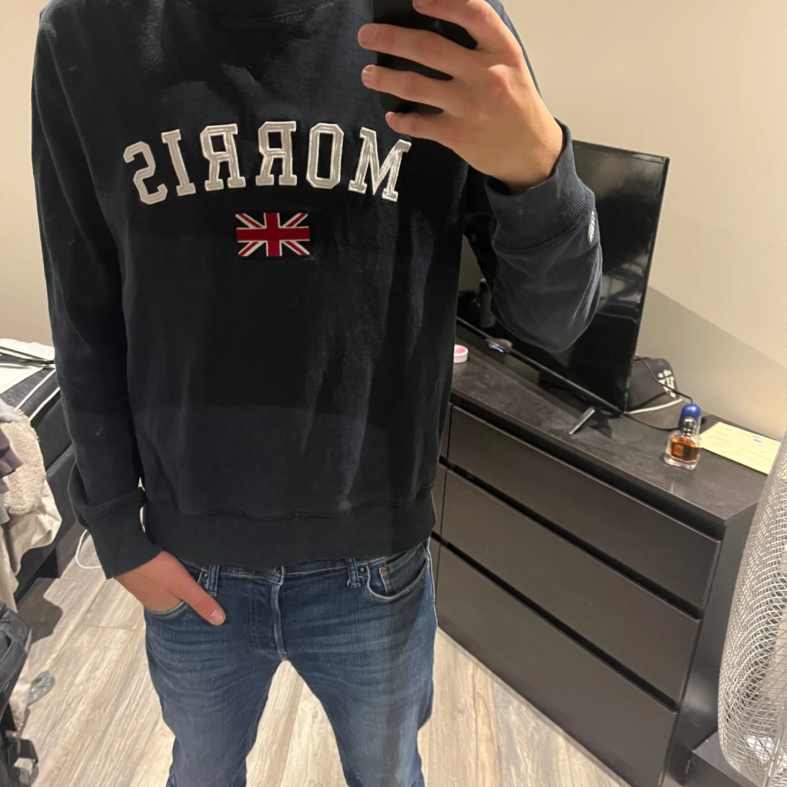 Morris Sweatshirt marinblå