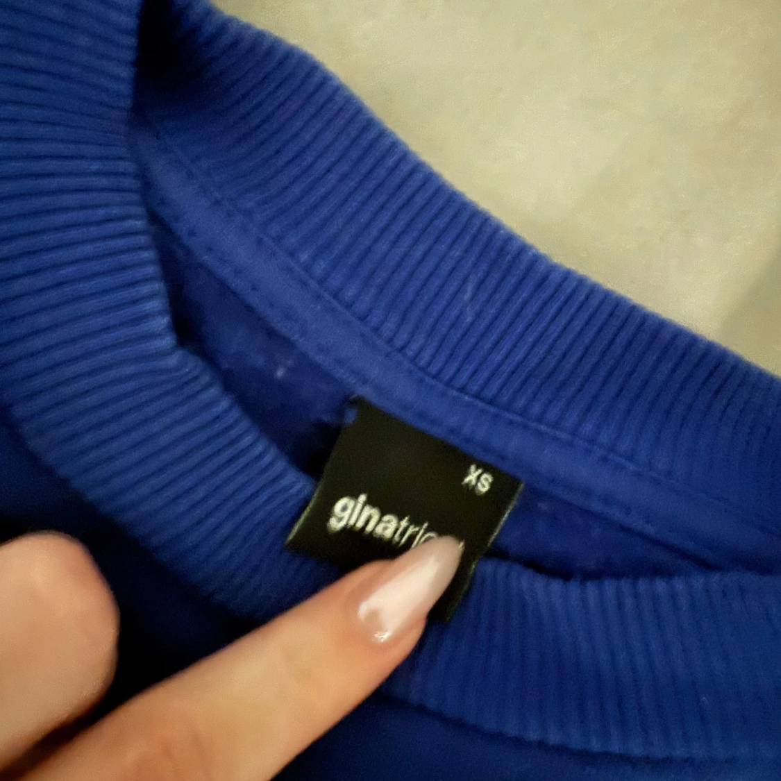 Blå sweatshirt Movement & Wellness XS - 2