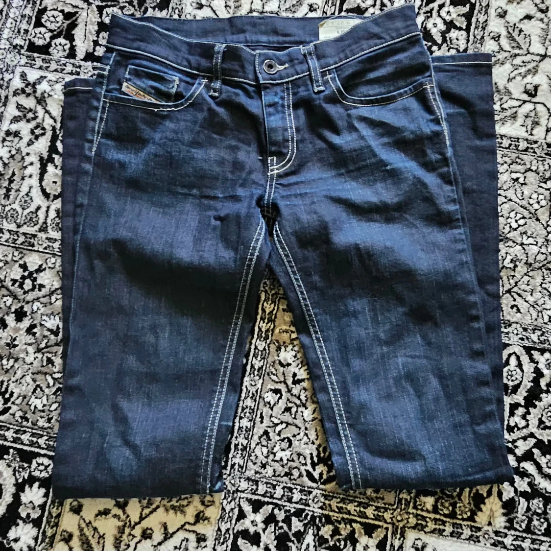 2 par Diesel  jeansbyxor, blå & mörkblå - 3