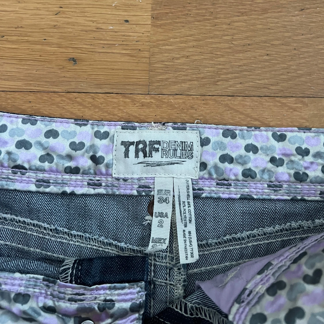 Mörkblå jeanskjol  - 4