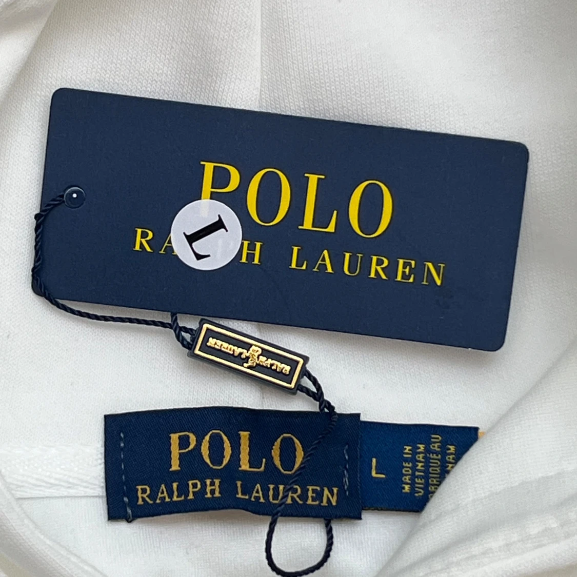 Vit hoodie från Polo Ralph Lauren - 3