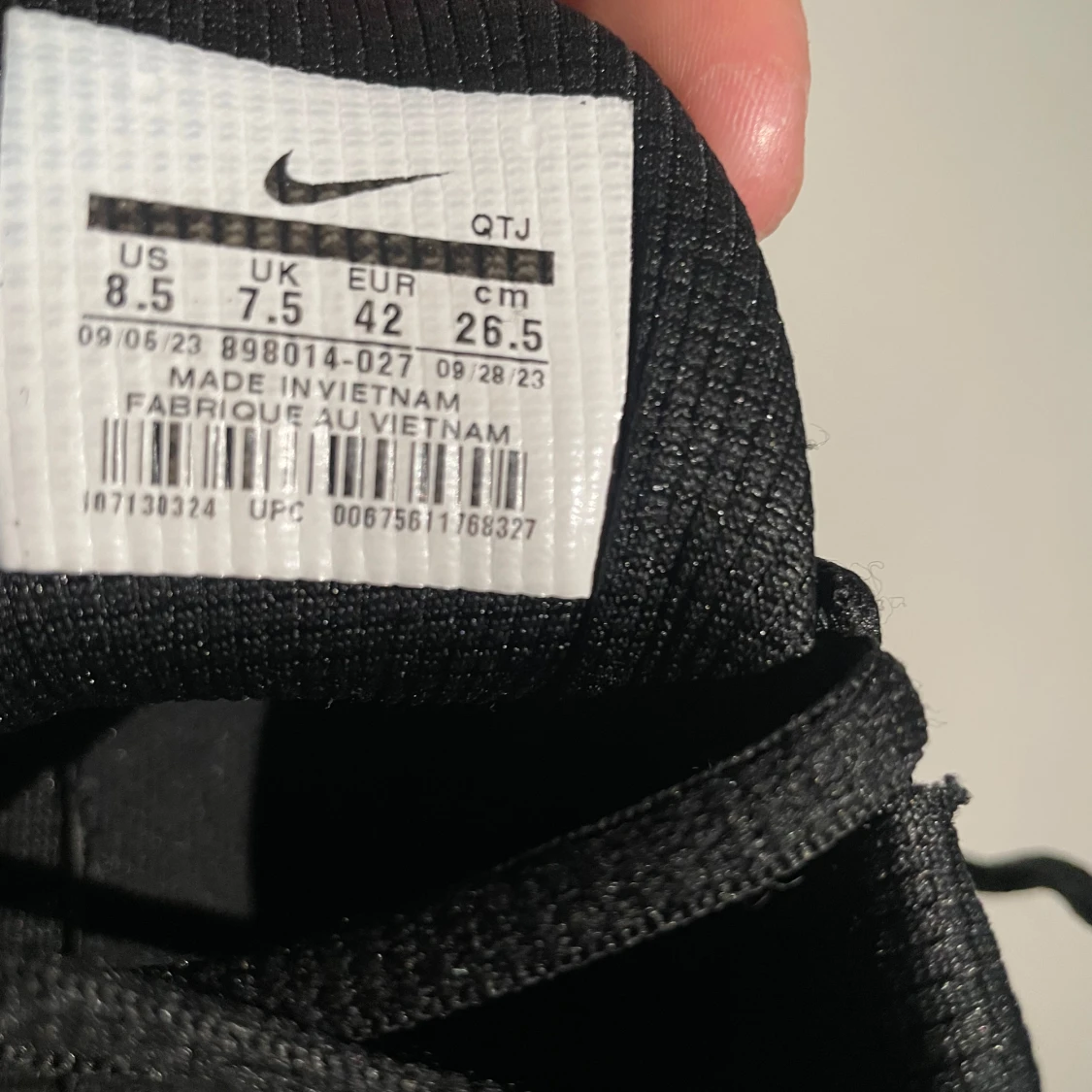 Nike Air Max Plus helsvarta sneakers - 2