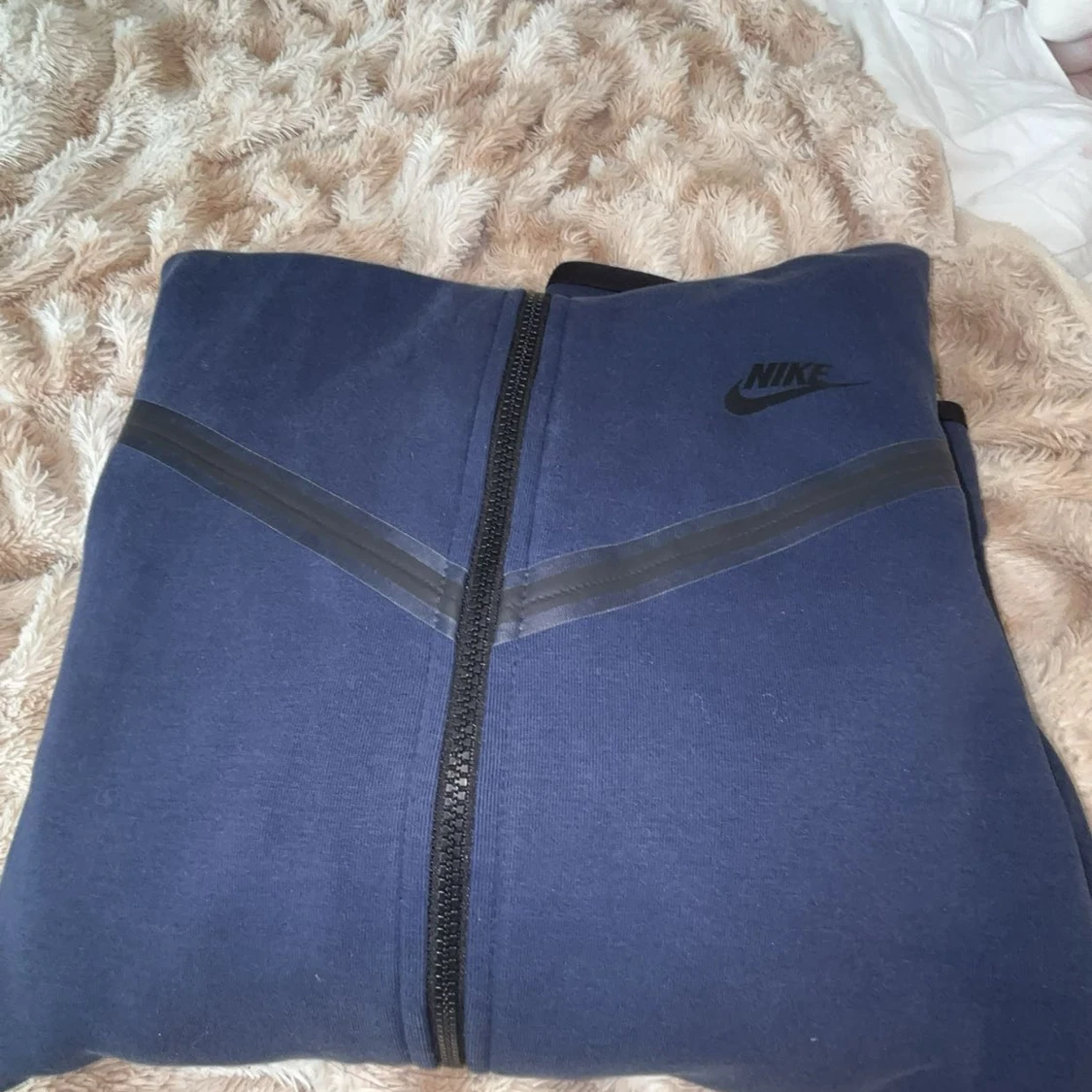 Blå Nike tech fleece - 1