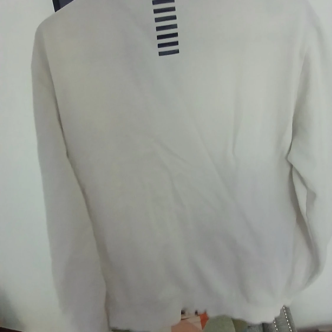 Vit zipjacka från EA7 Emporio Armani - 1