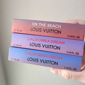 3x Louis Vuitton perfumes - [❗🌴VACATION INFORMATION: The shop is temporary closed since July 11th. I will open back up when I'm home and are able to send packages again🌴❗] [Bundle price!] 3x Louis Vuitton perfumes. 2x California Dream, 1x On The Beach. Tester. 33ml bottles. New! 33ml x 3 = 99ml!!