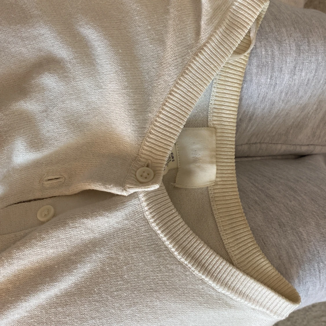 Vit kofta från hm - 3