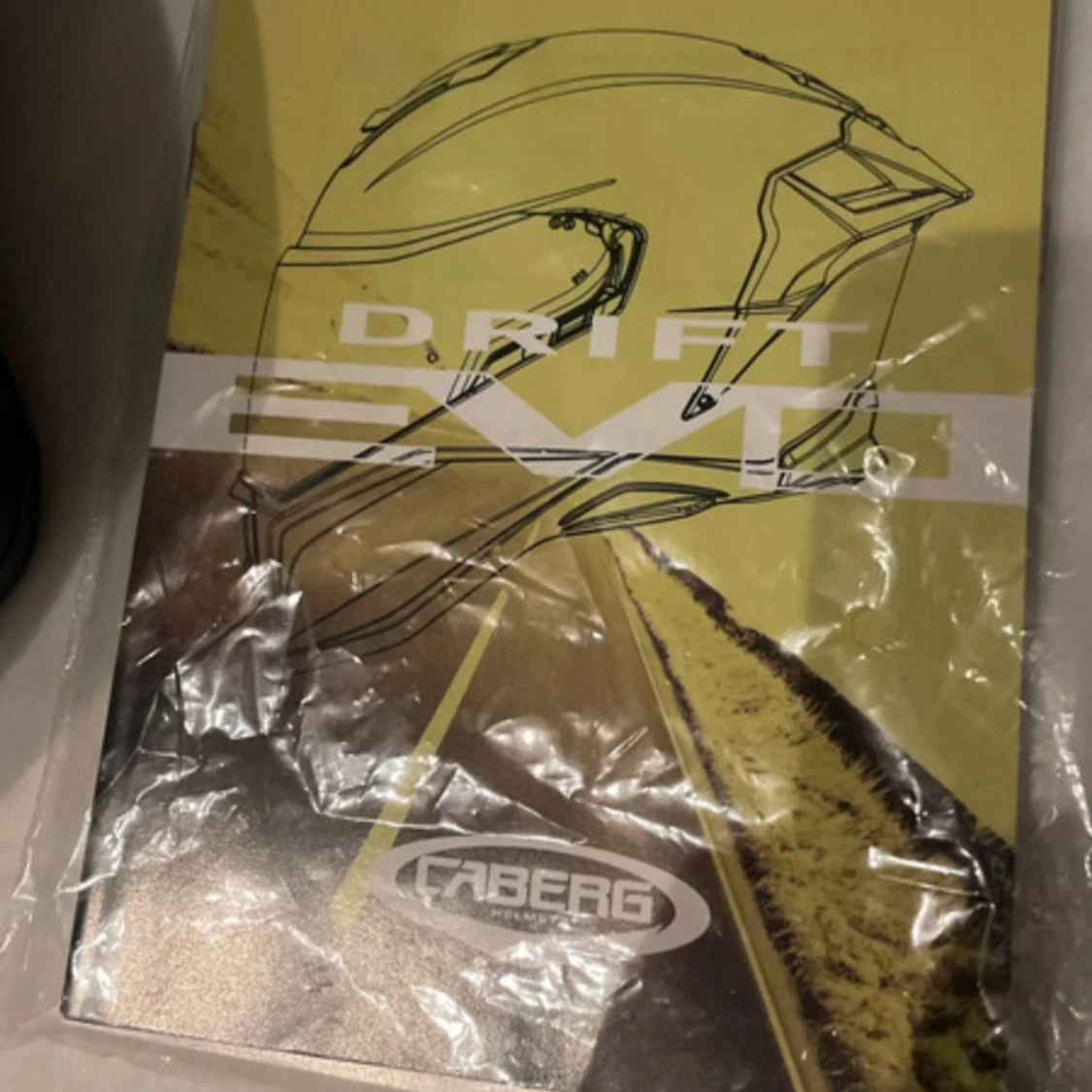 Caberg Drift Evo hjälm blå/gul S - 3