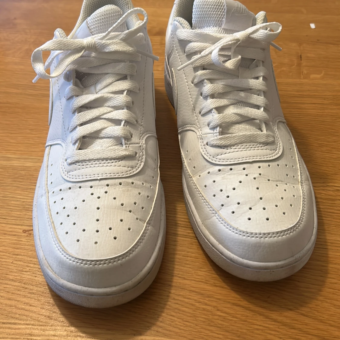 Nike Air Force 1 helvita sneakers - 4