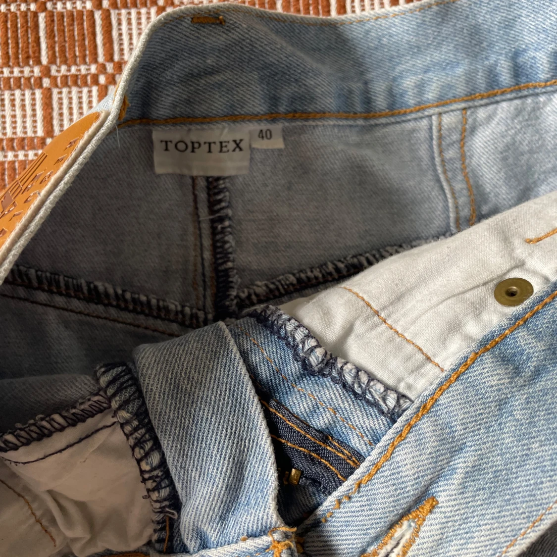 Ljusblå jeanskjol från Toptex - 3