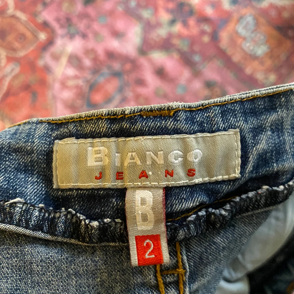 Blå wide jeans från Bianco Jeans - 2