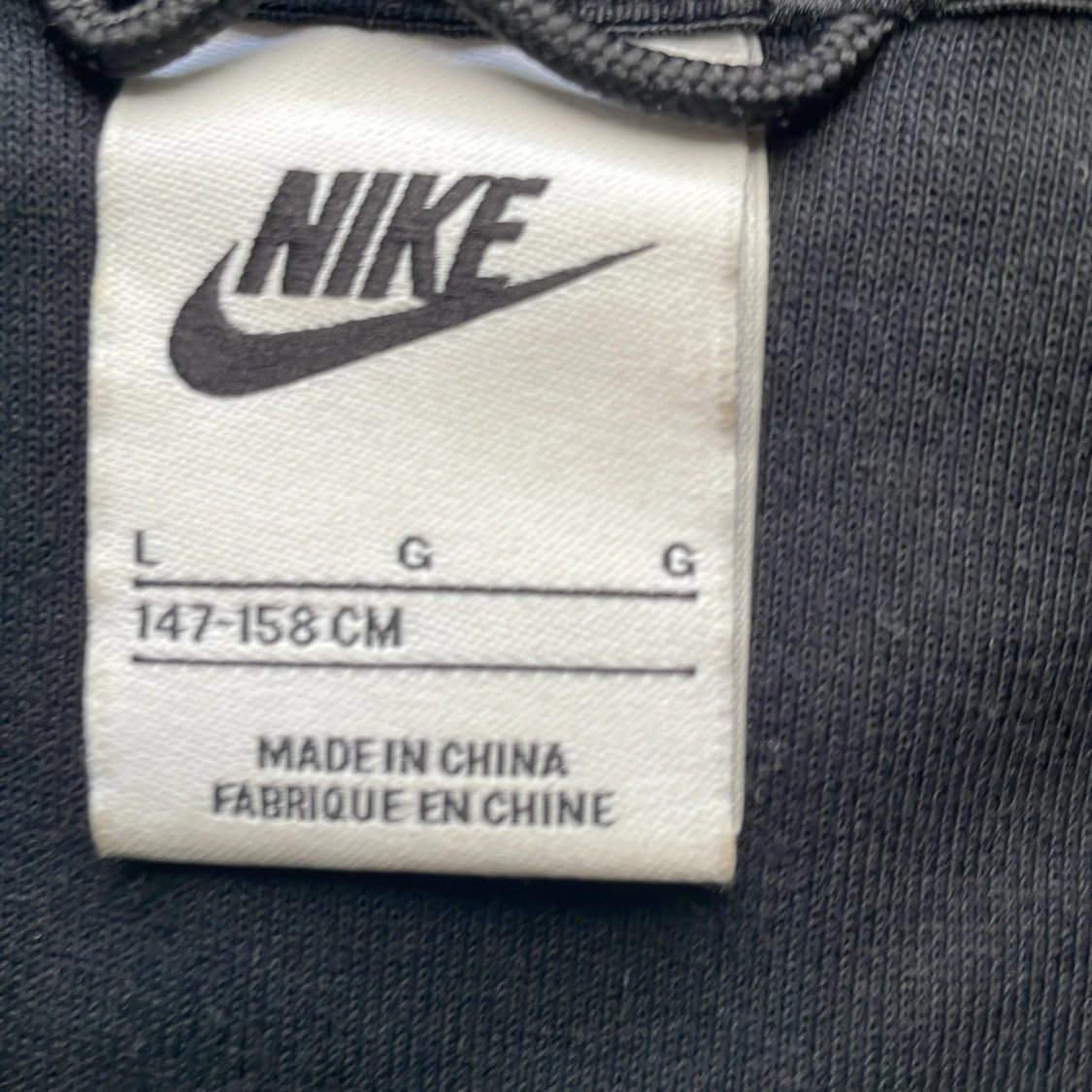 Svart Nike tech fleece - 1