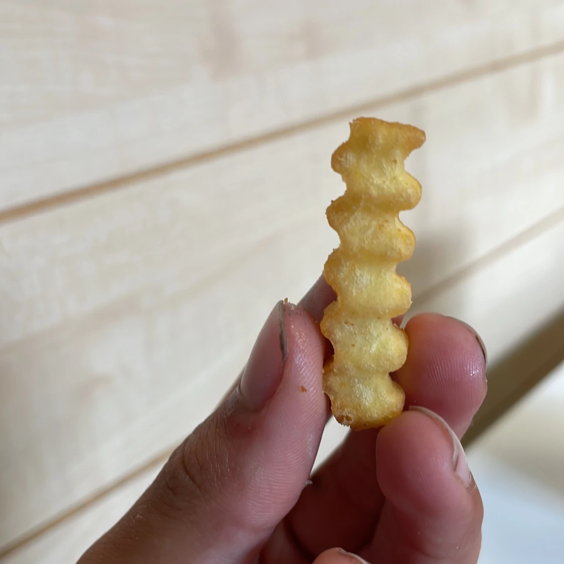 En koll pomesfrites från sibben