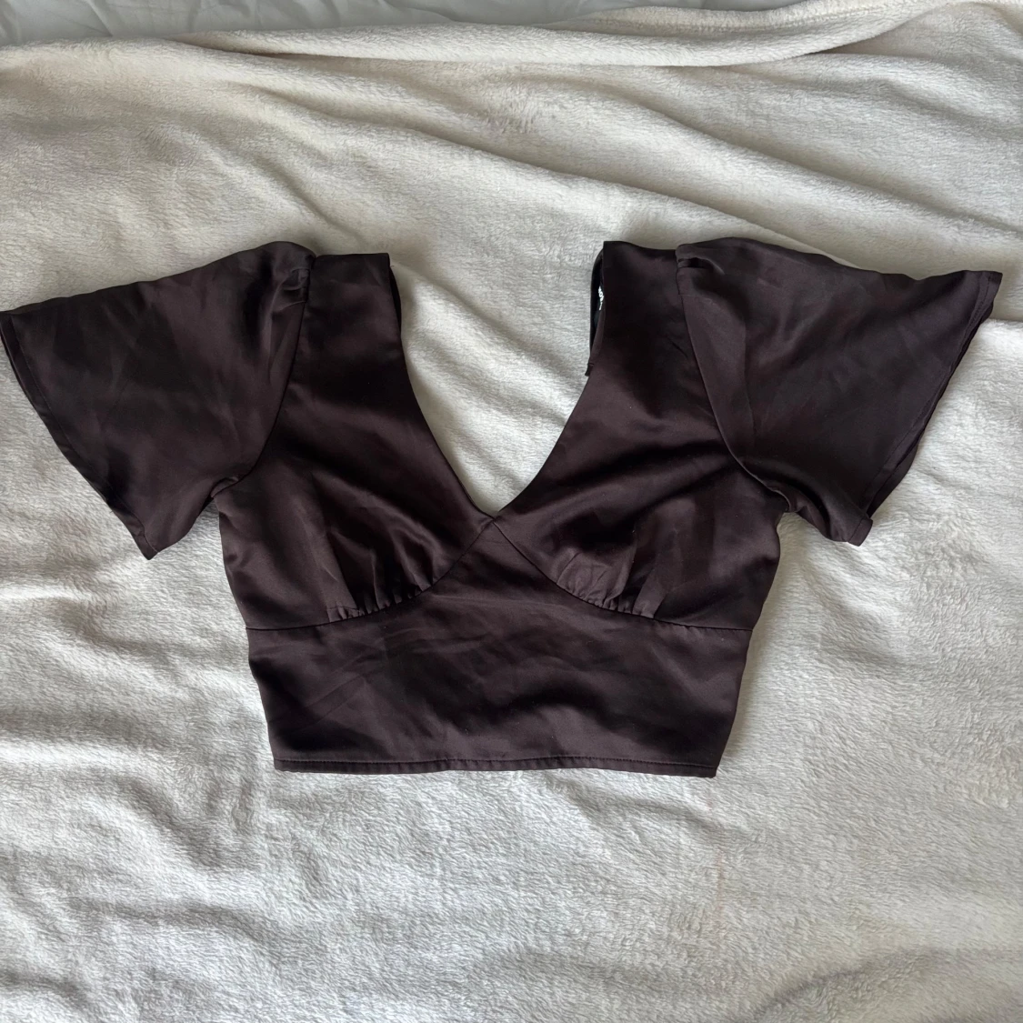 Brun topp från BikBok