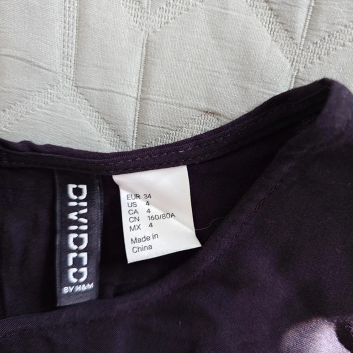 Svart ärmlös klänning från H&M Divided - 2