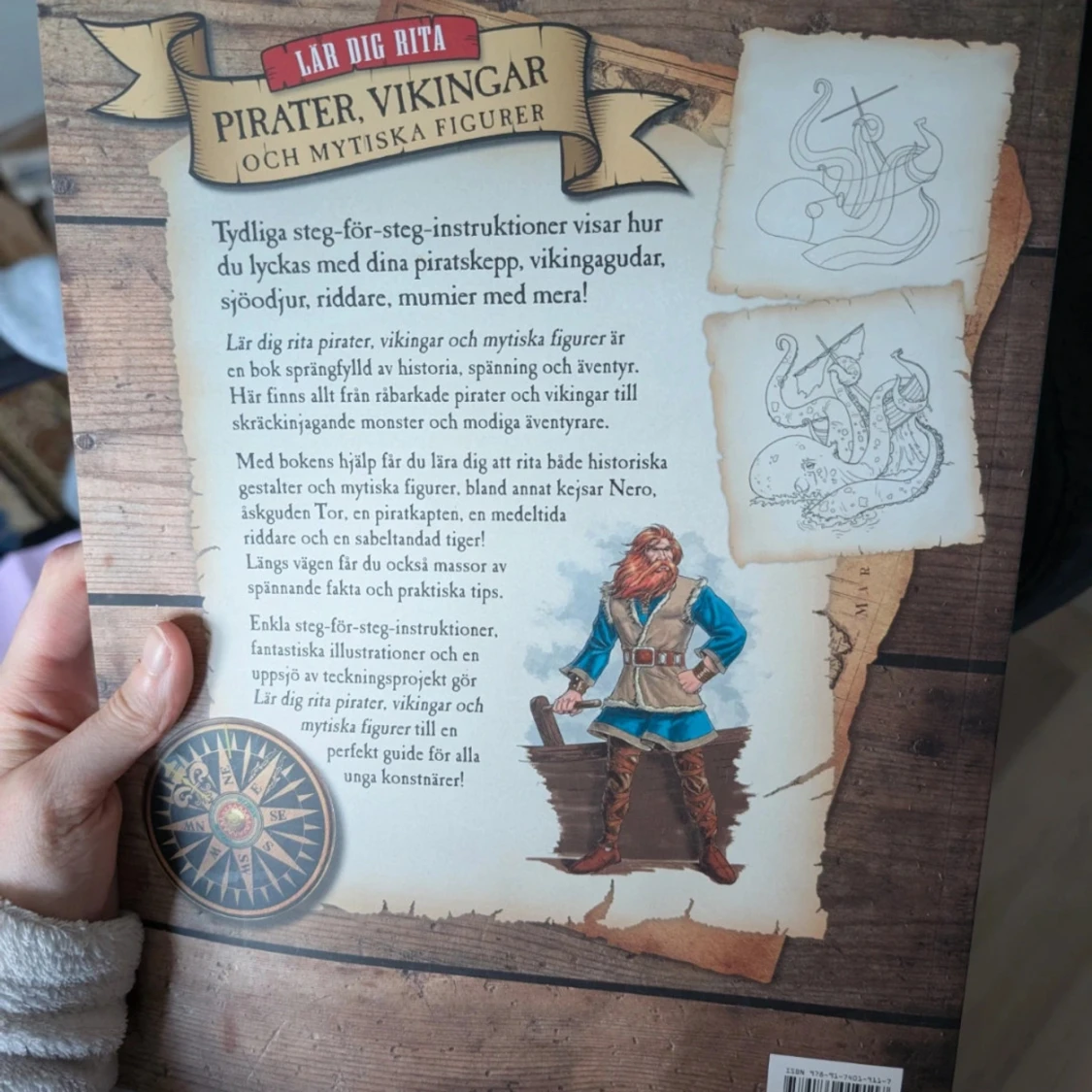 Lär dig rita pirater, vikingar och andra figurer - 2