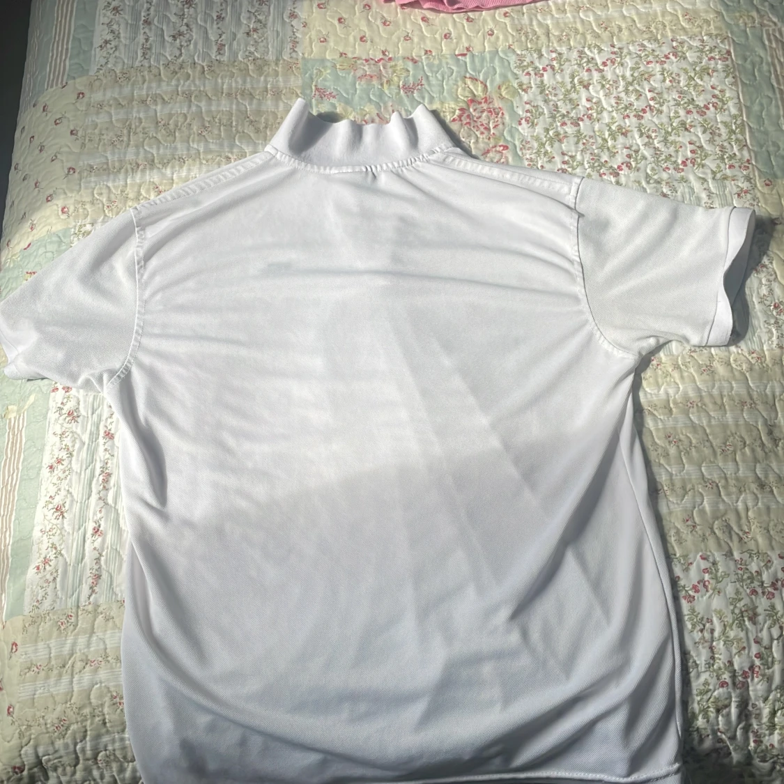 Vit pikétröja från Lacoste - 1