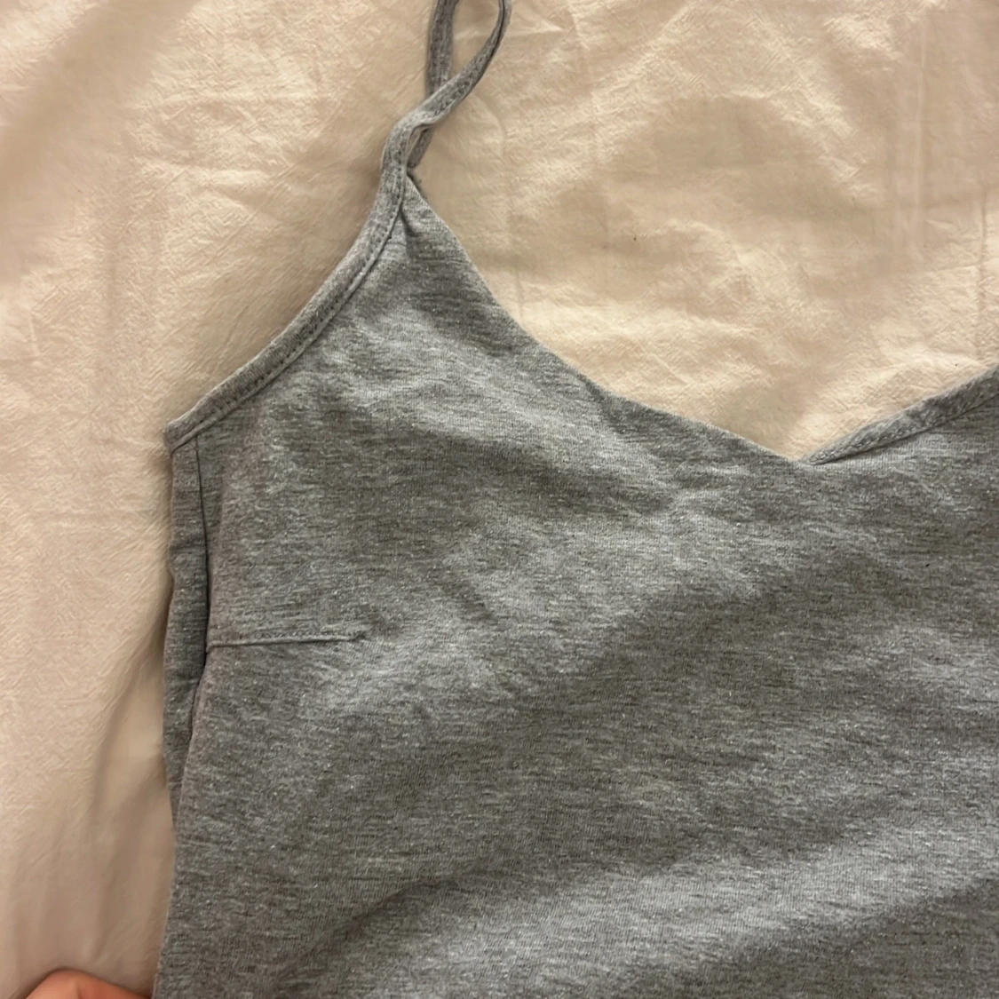 Grå linnetopp från 157, storlek S - 1