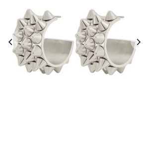 Silvriga Edblad örhängen  - Ett par silvriga örhängen från Edblad som är i jättebra skick. Säljer då jag använder guldsmycken. 