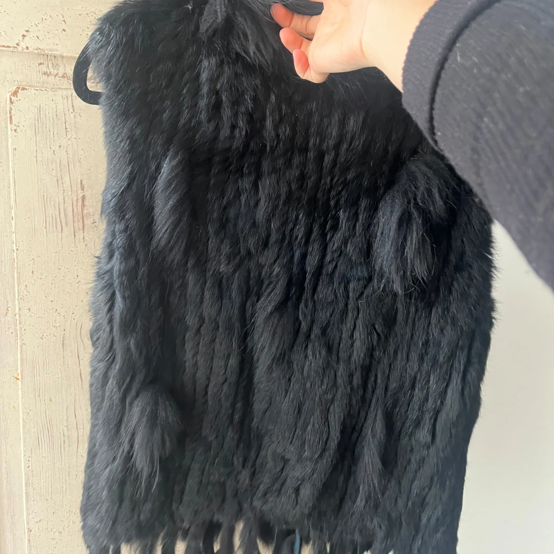 Svart pälsväst från BORNINSTOCKHOLM - 1
