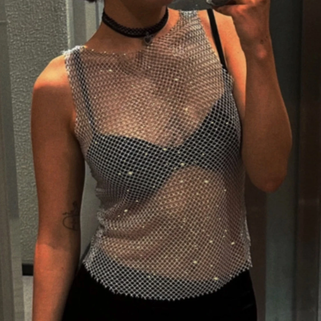 Blå fisknätstopp med stenar - 2