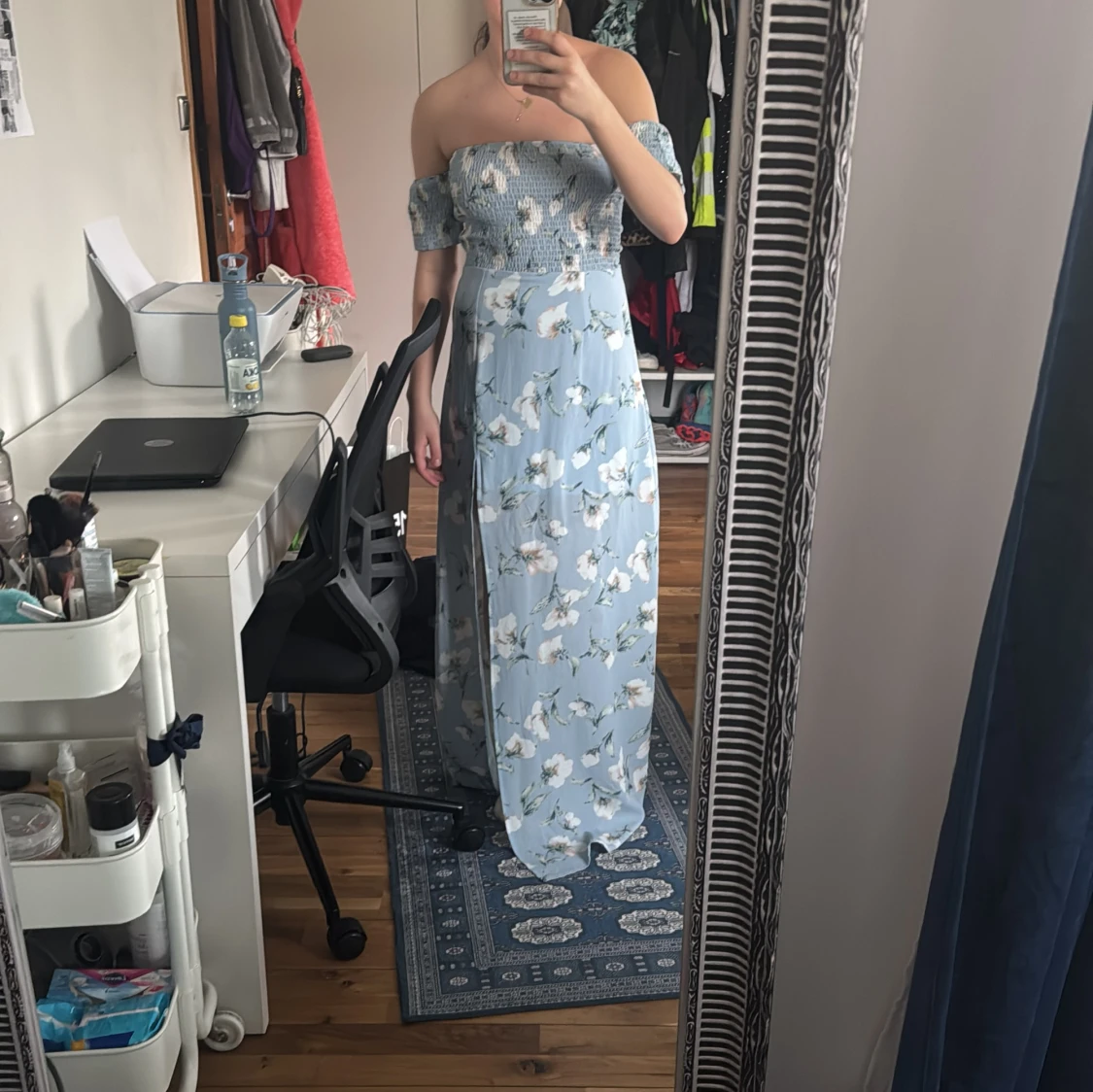 Blommig långklänning från Girl in Mind