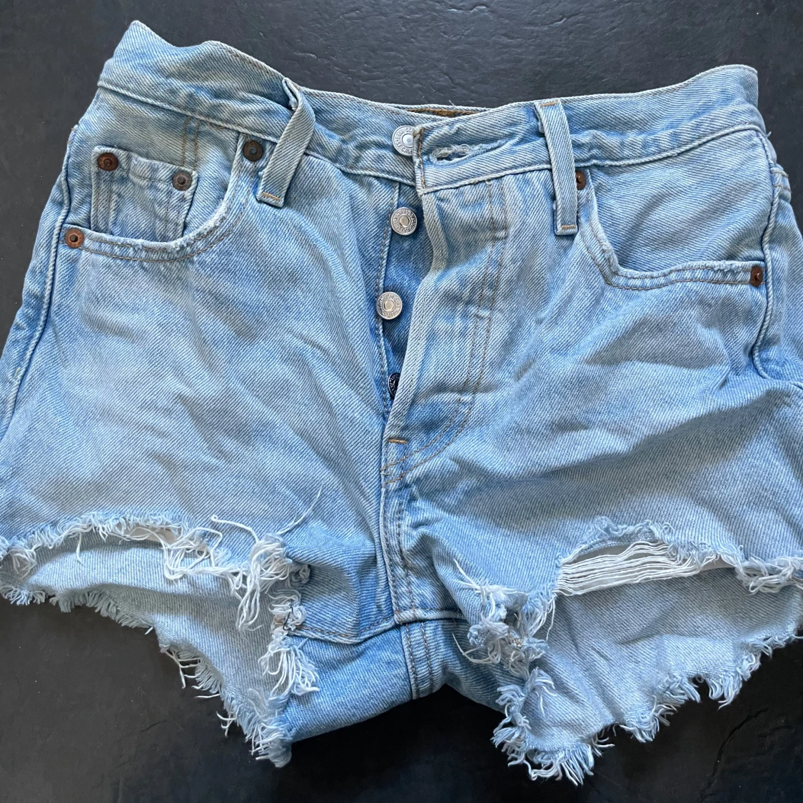 Blå jeansshorts från Levi's