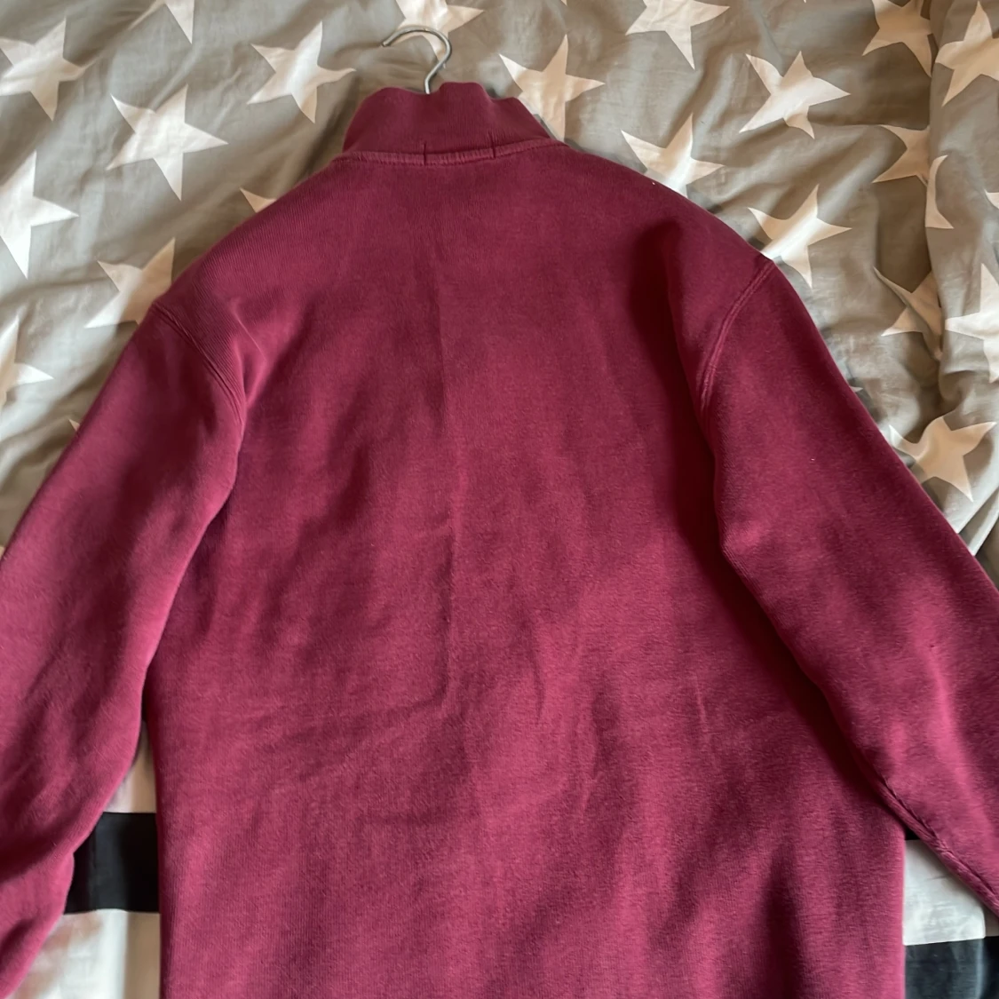 Snygg vinröd halfzip från Ralph Lauren - 4