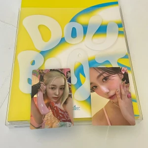 Doublast album Kep1er kpop - säljer kep1er album, kommer med två pcs, en member stand, sticker osv 👍 Säg till om du vill ha mer bilder 