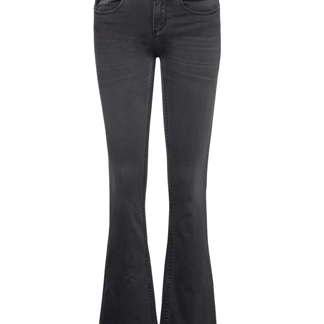 Mörk grå bootcut jeans från Lois