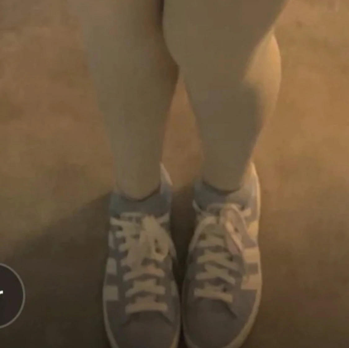 Adidas Campus ljusblå sneakers mocka - 2