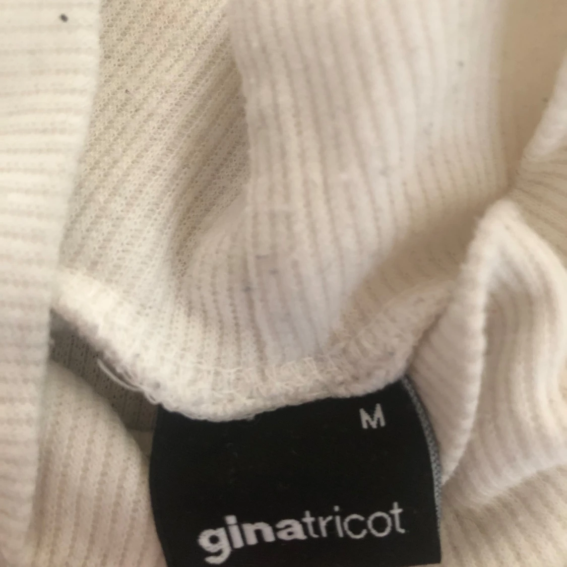 Vit polotopp Gina Tricot - 1