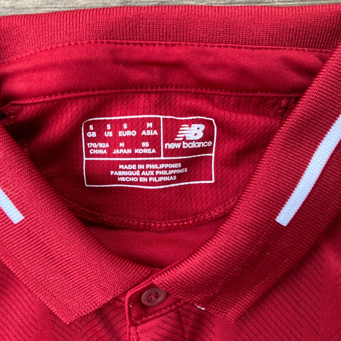 Liverpool FC röd matchtröja New Balance - 2