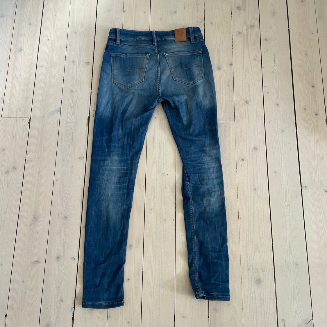 Blå Replay jeans slim fit