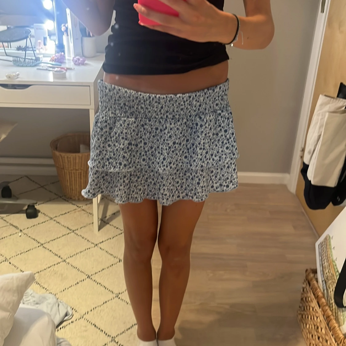 Blommig volangkjol från Gina Tricot - 3