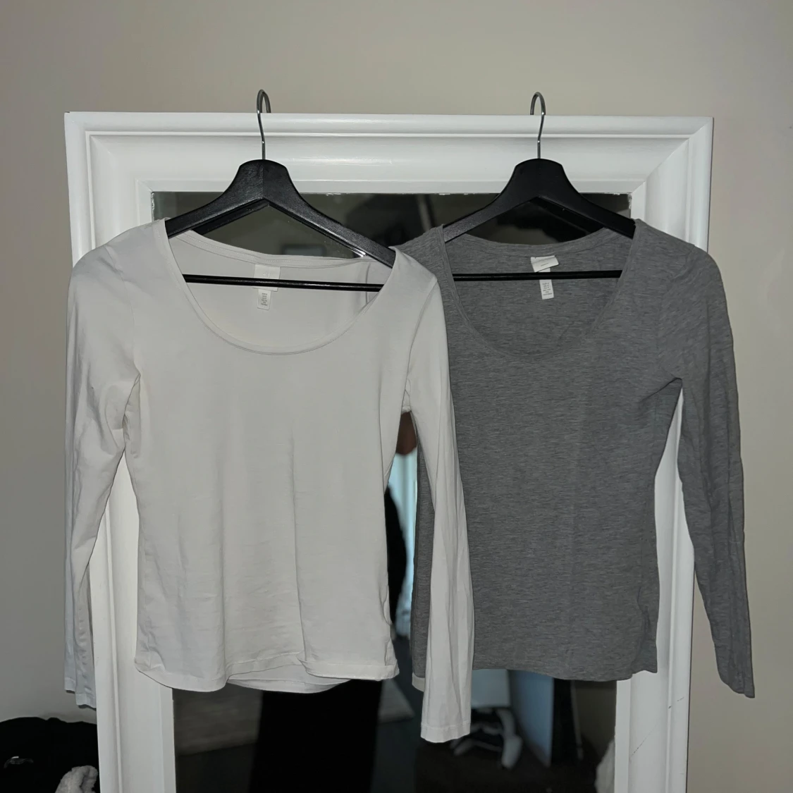 2-pack långärmade toppar H&M - 3