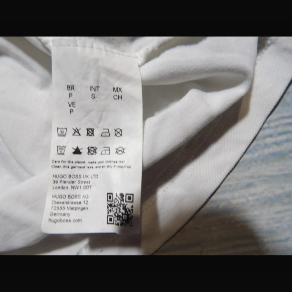 Vit pikétröja från Hugo Boss - 3