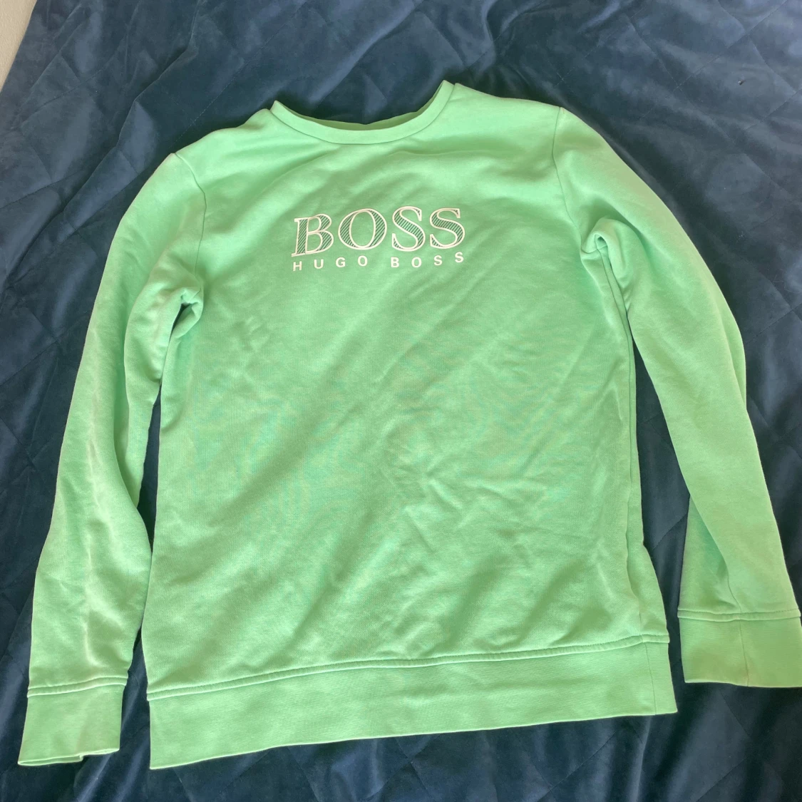 Grön BOSS sweatshirt från Hugo Boss