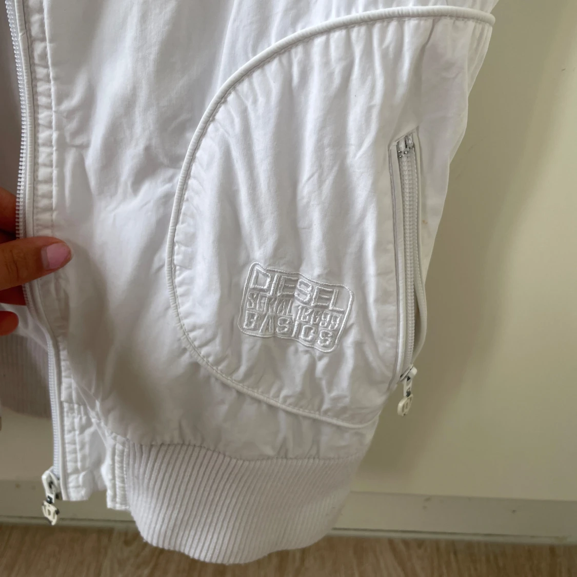 Vit väst från Diesel med dragkedja - 3