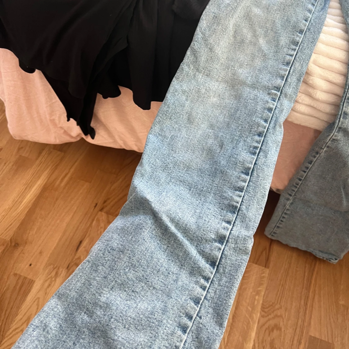 Bootcut jeans i ljusblå från lager 157 - 3