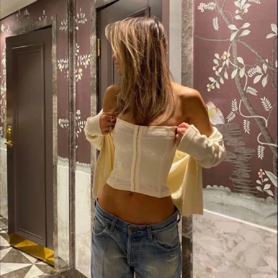 Vit korsett från Maidenform